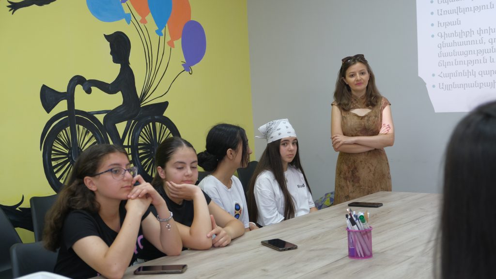 EENCE Citizenship Education Caravan in Armenia. Day 4, Gavar