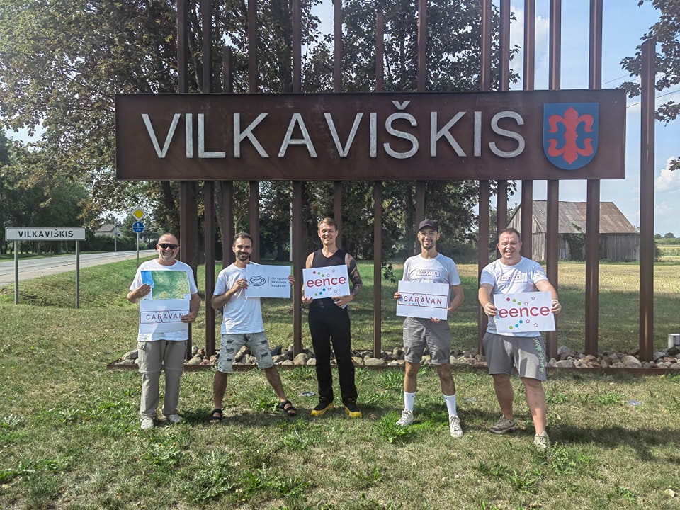 The EENCE Caravan continues its journey through Lithuania. Day 3. Kaunas and Vilkaviškis