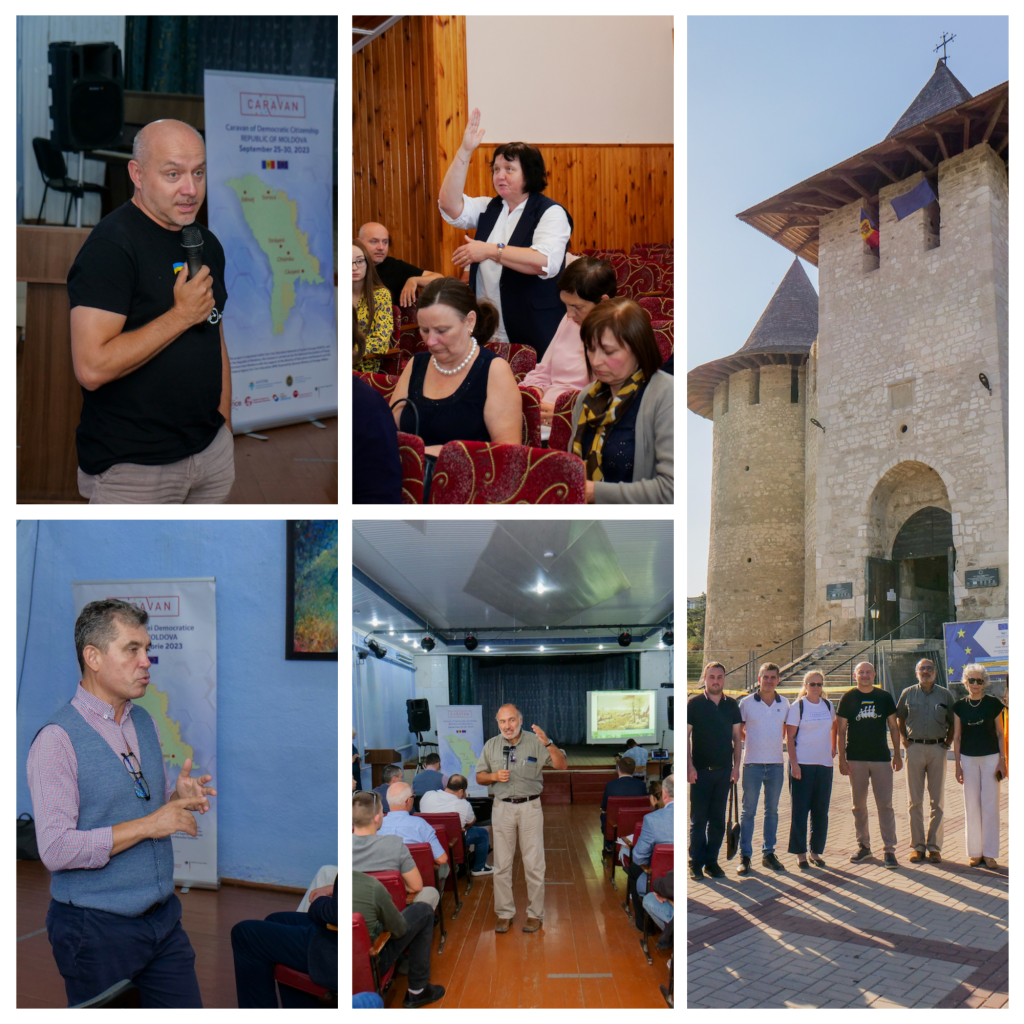 The Caravan of Citizenship Education in Moldova. Day 3 - Soroca